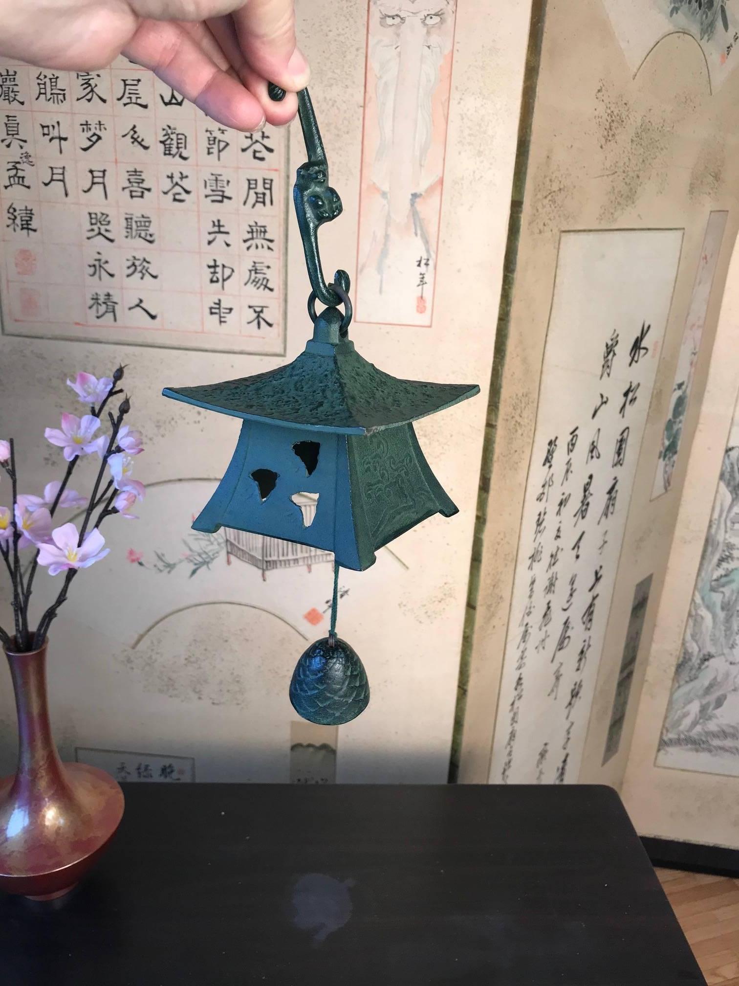 Japanese Old Lantern Wind Chime 2