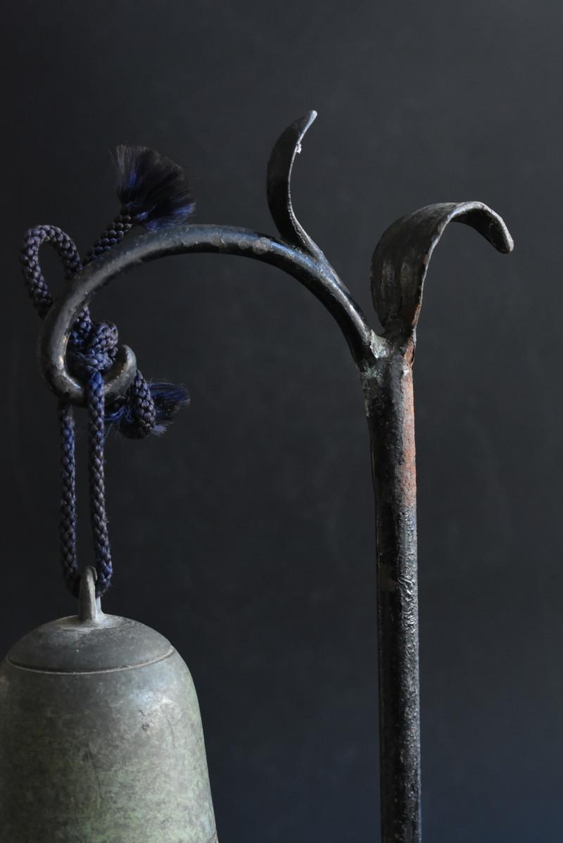 Japanese Old Little Bronze Hanging Bell /1926-1960s/ Beautiful Design and Tone 10