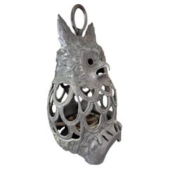 Japanese Old Massive Over Sized Hook Nose Owl Lantern