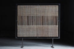 Japanese Old Modern Design Partition 1960s-1980s / Room Divider Wabi Sabi