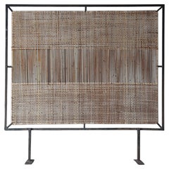 Japanese Old Modern Design Partition 1960s-1980s / Room Divider Wabi Sabi