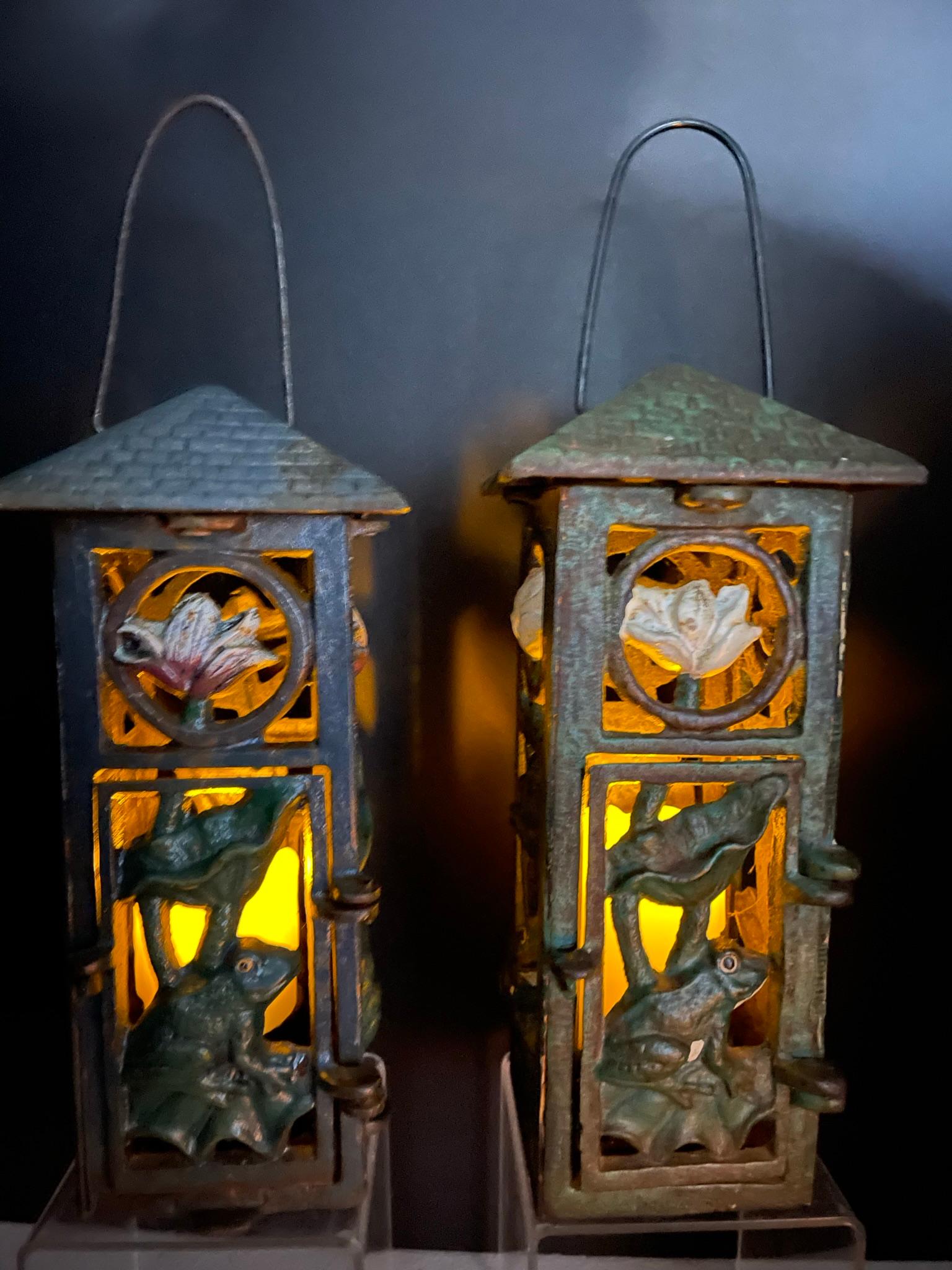 old antique lanterns