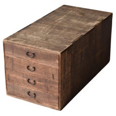 Cassetto giapponese in Wood Wood 1930-1950 / Wabisabi