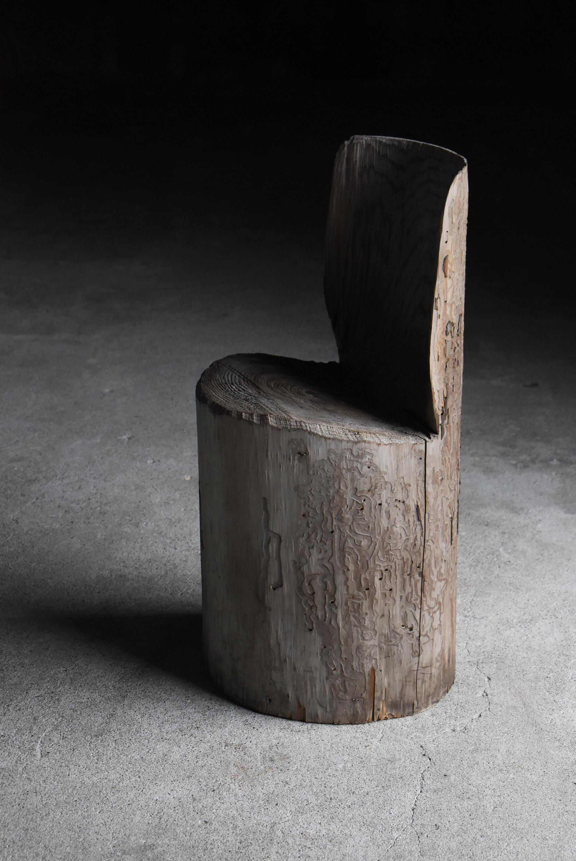 Japanese Old Primitive Side Chair 1940s-1960s / Wabisabi en venta 3