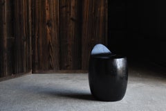 Japanese Old Primitive Side Chair 1960s-1980s / Stool Wabisabi