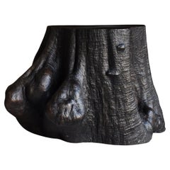 Antica sedia o tavolino primitivo giapponese 1930-1950 / Wabisabi