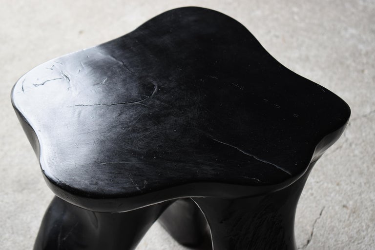 Japanese Old Primitive Stool 1950s-1970s / Side Chair Wabisabi For