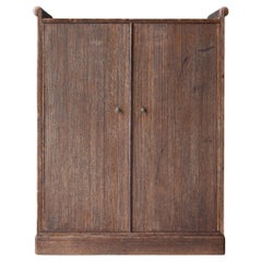 Japanese Old Small Cabinet 1950s-1970s / Night Table Tansu Wabisabi