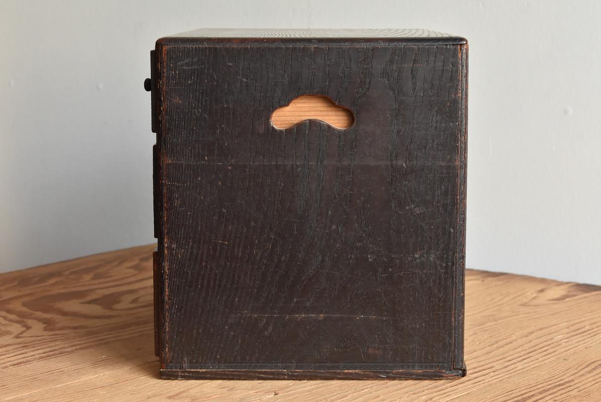 Japanese Old Small Wooden Drawer / 1912-1950 / Accessory Case/ Taisho-Showa For Sale 7