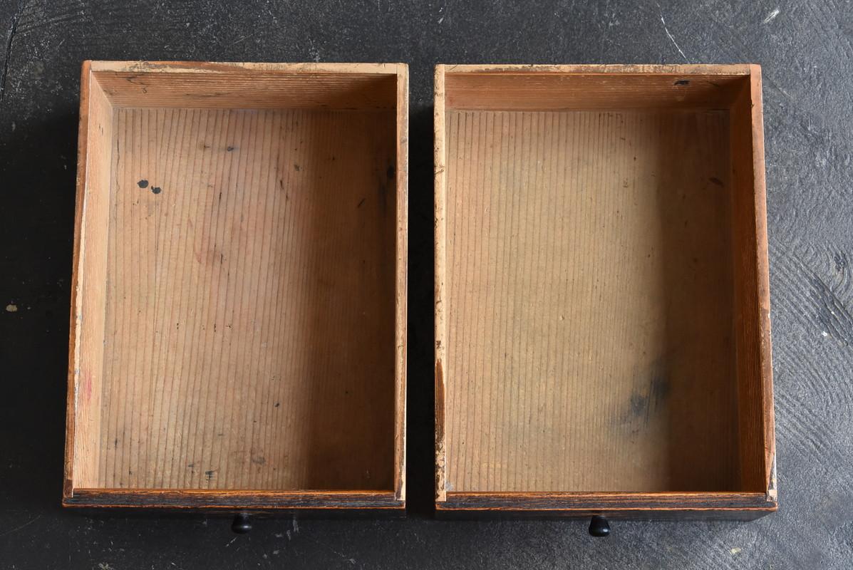 Japanese Old Small Wooden Drawer / 1912-1950 / Accessory Case/ Taisho-Showa For Sale 13