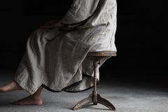 Japanese Old Stool 1940s-1960s / Side Chair Wabisabi