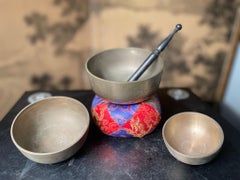 Japanese Old Temple Bell Collection Set Three Serene Sounds
