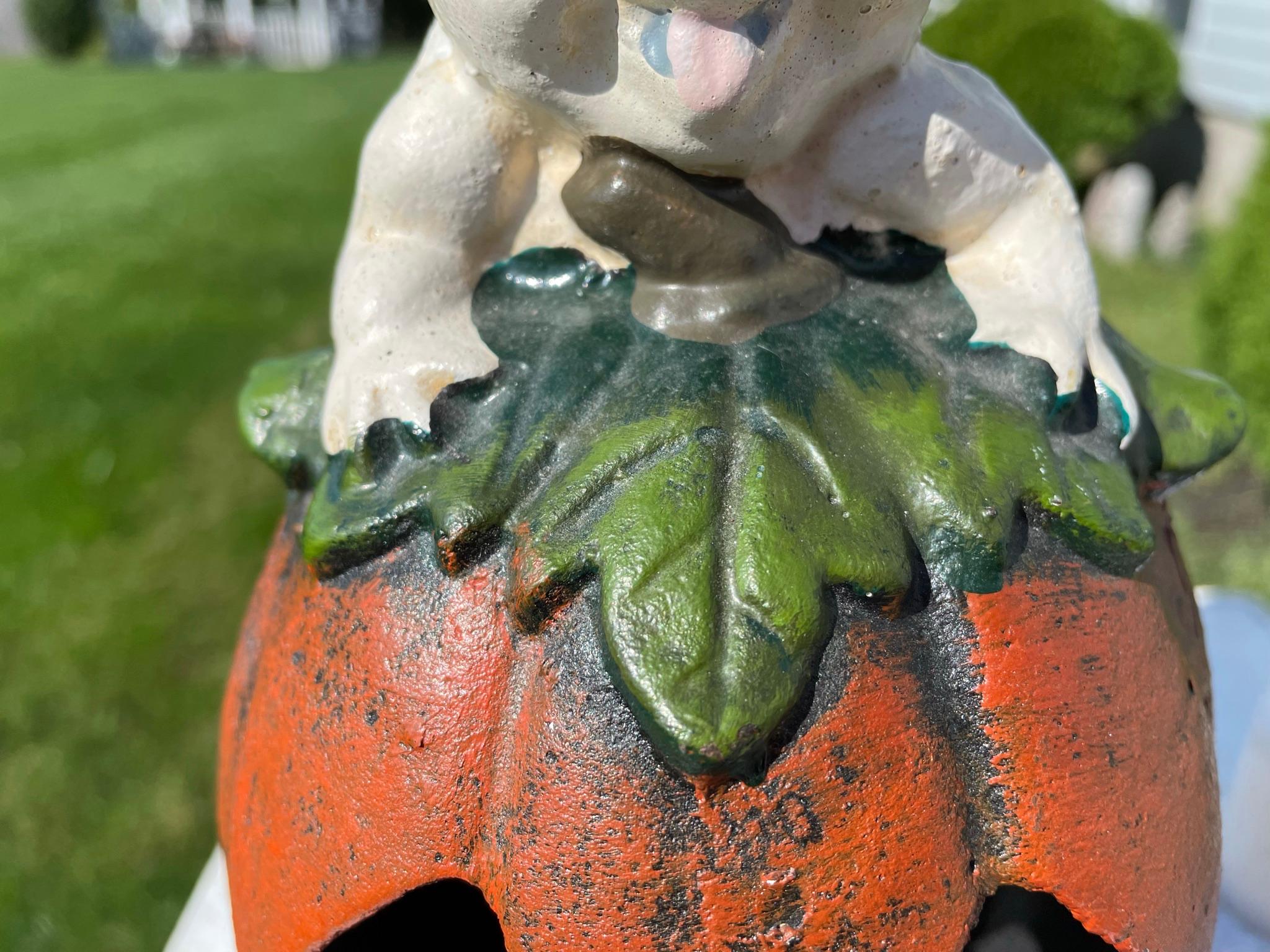 Japanese Old Vintage Ghostly Jack-O-Lantern Lighting Lantern 4