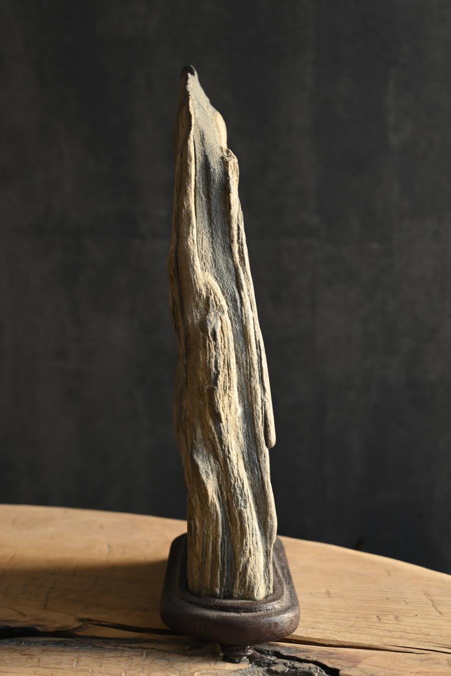 Japanese old wabi-sabi appreciation stones/water stones/scholar stones For Sale 5