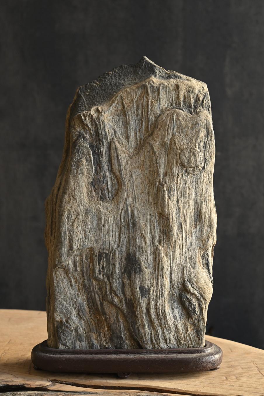 Japanese old wabi-sabi appreciation stones/water stones/scholar stones For Sale 2