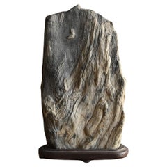 Japanese old wabi-sabi appreciation stones/water stones/scholar stones