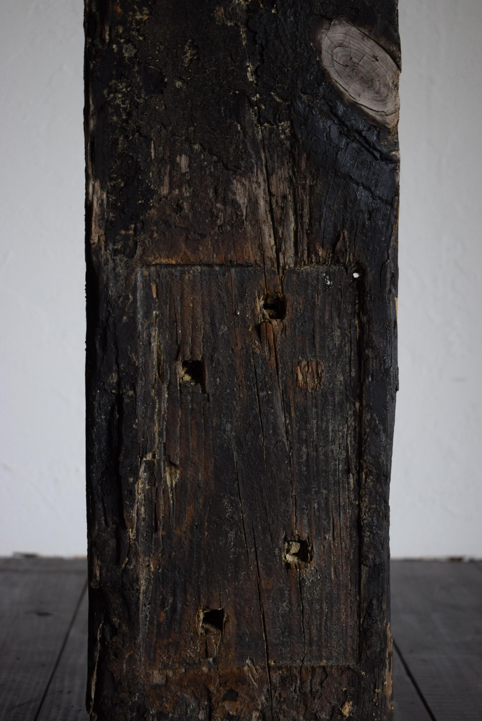 Japanese old wood stand / Exhibition stand wabi-sabi / primitive wood stand / For Sale 6