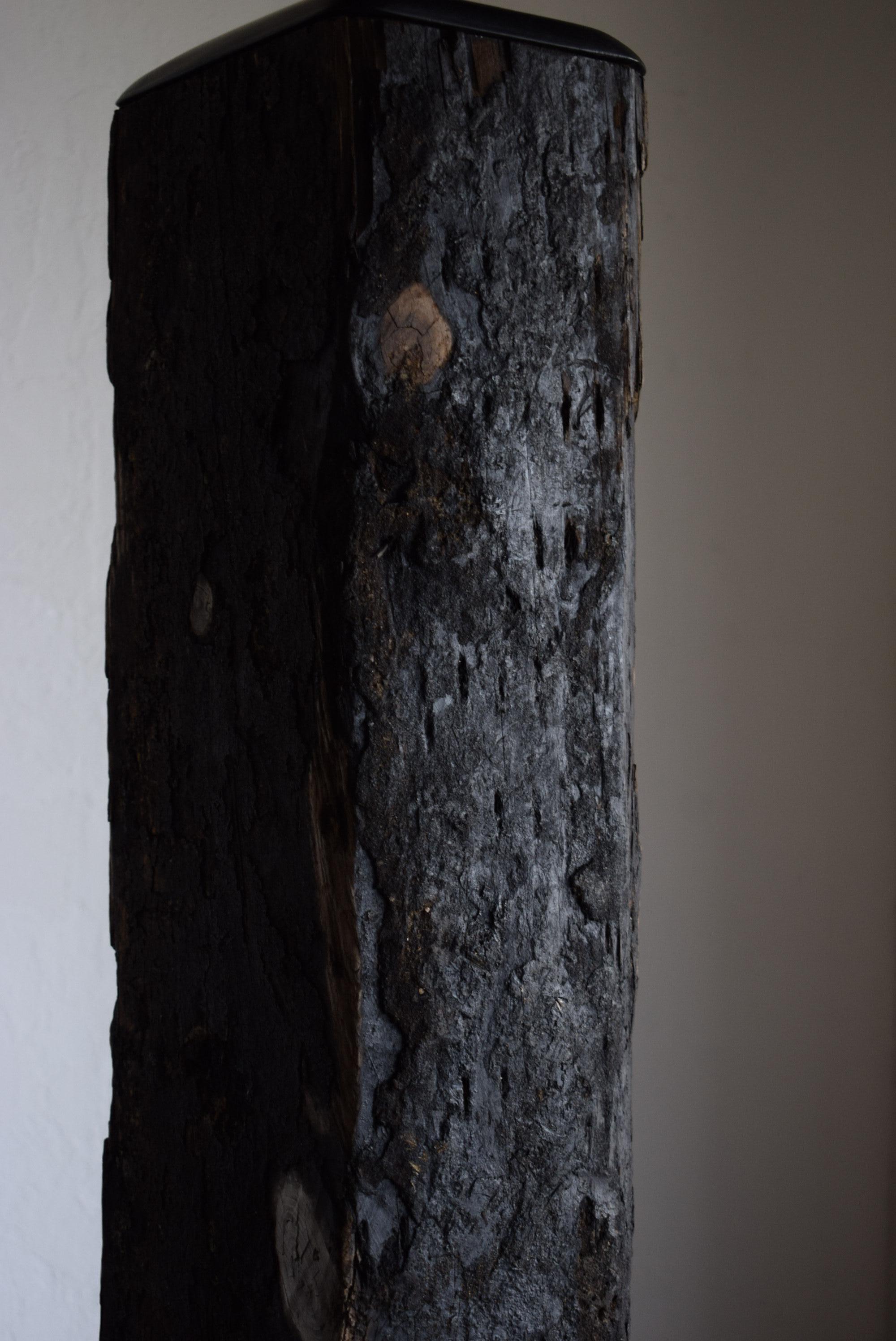 Japanese old wood stand / Exhibition stand wabi-sabi / primitive wood stand / For Sale 7