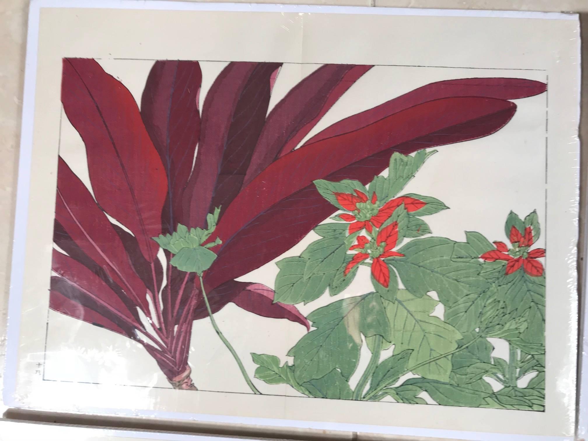 japanese prints flowers