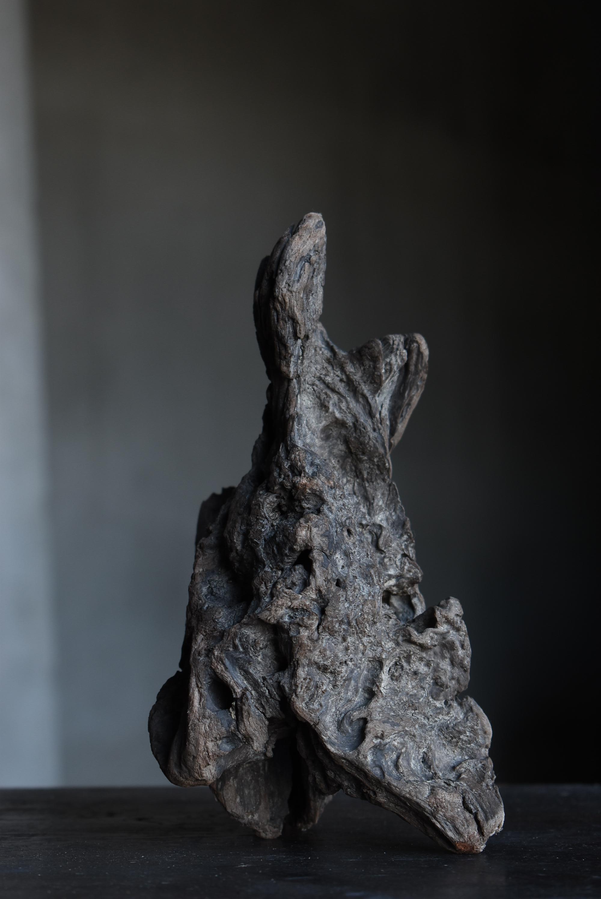 Figurine humaine japonaise/Objet de sculpture Wabisabi  en vente 1