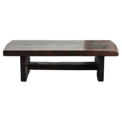 Japanese Old Wooden Low Table/1926-1950/Sofa Table