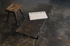 Japanese old wooden low table/wabisabi coffee table/1850-1920/sofa table