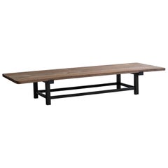 Japanese old wooden low table/wabisabi coffee table/1912-1989