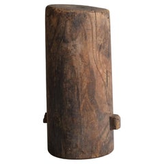 Japanese Old Wooden Stool / Modern Stool / Wabi-Sabi stool