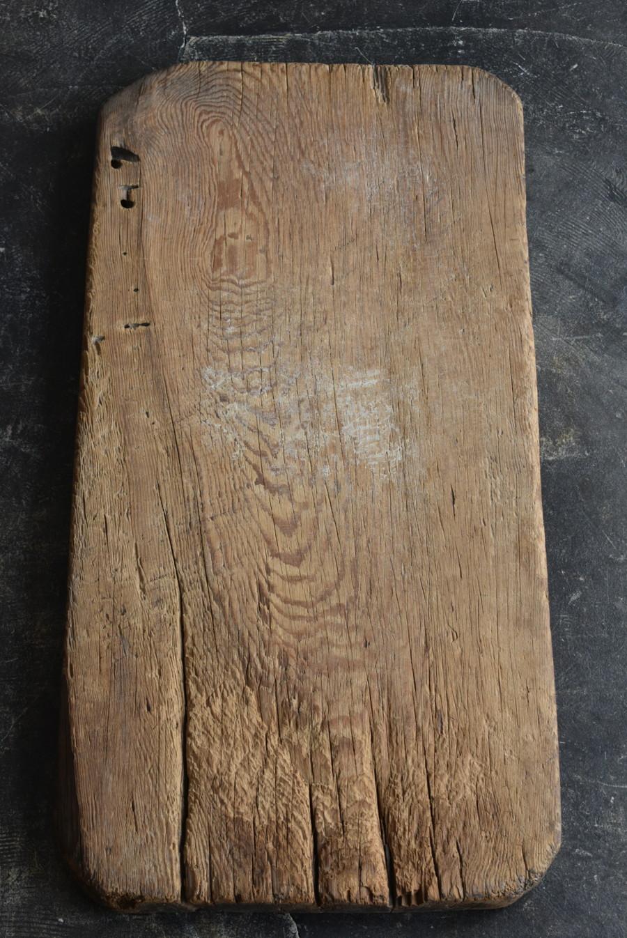 Japanese old working wooden board/1868-1920/Wall hanging object/mochi board 7