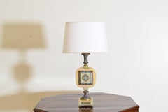 Japanese Onyx and Cloisonné Enamel Table Lamp, 1st Quarter 20th Century