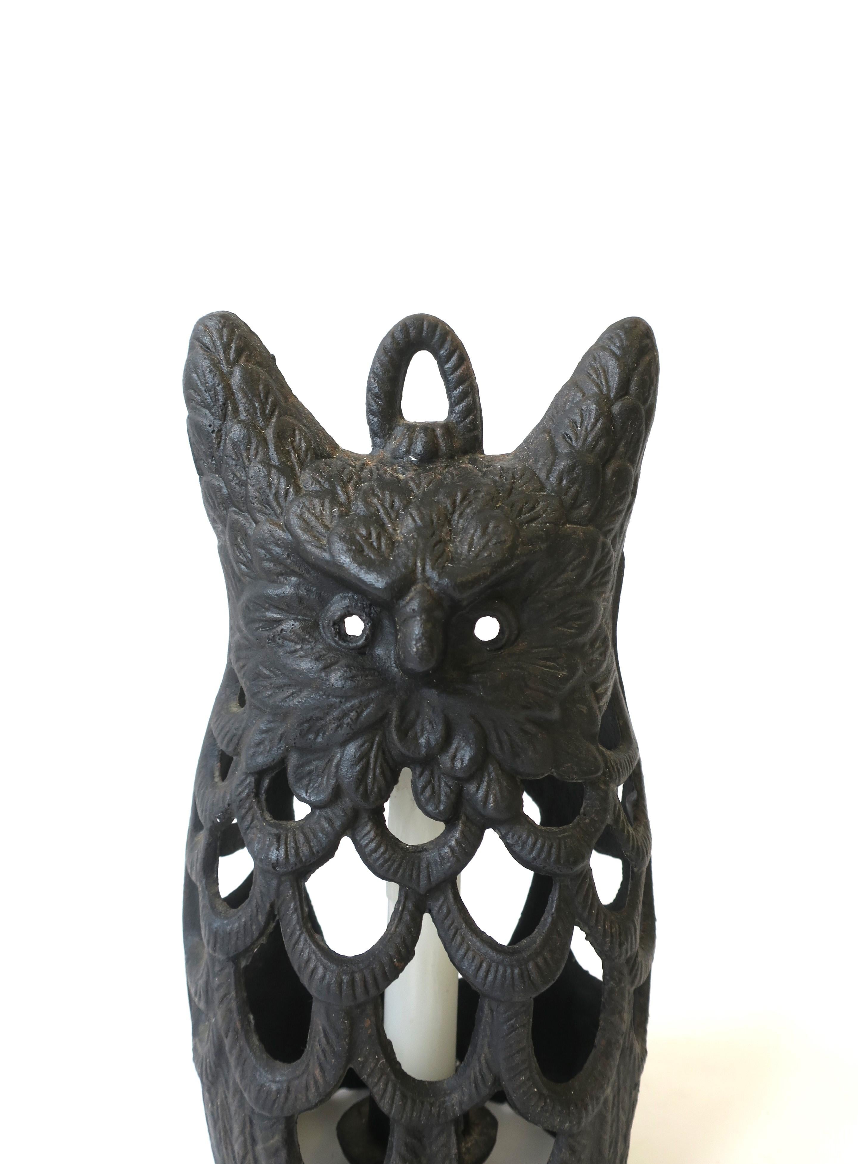Japanese Owl Lantern For Sale 4