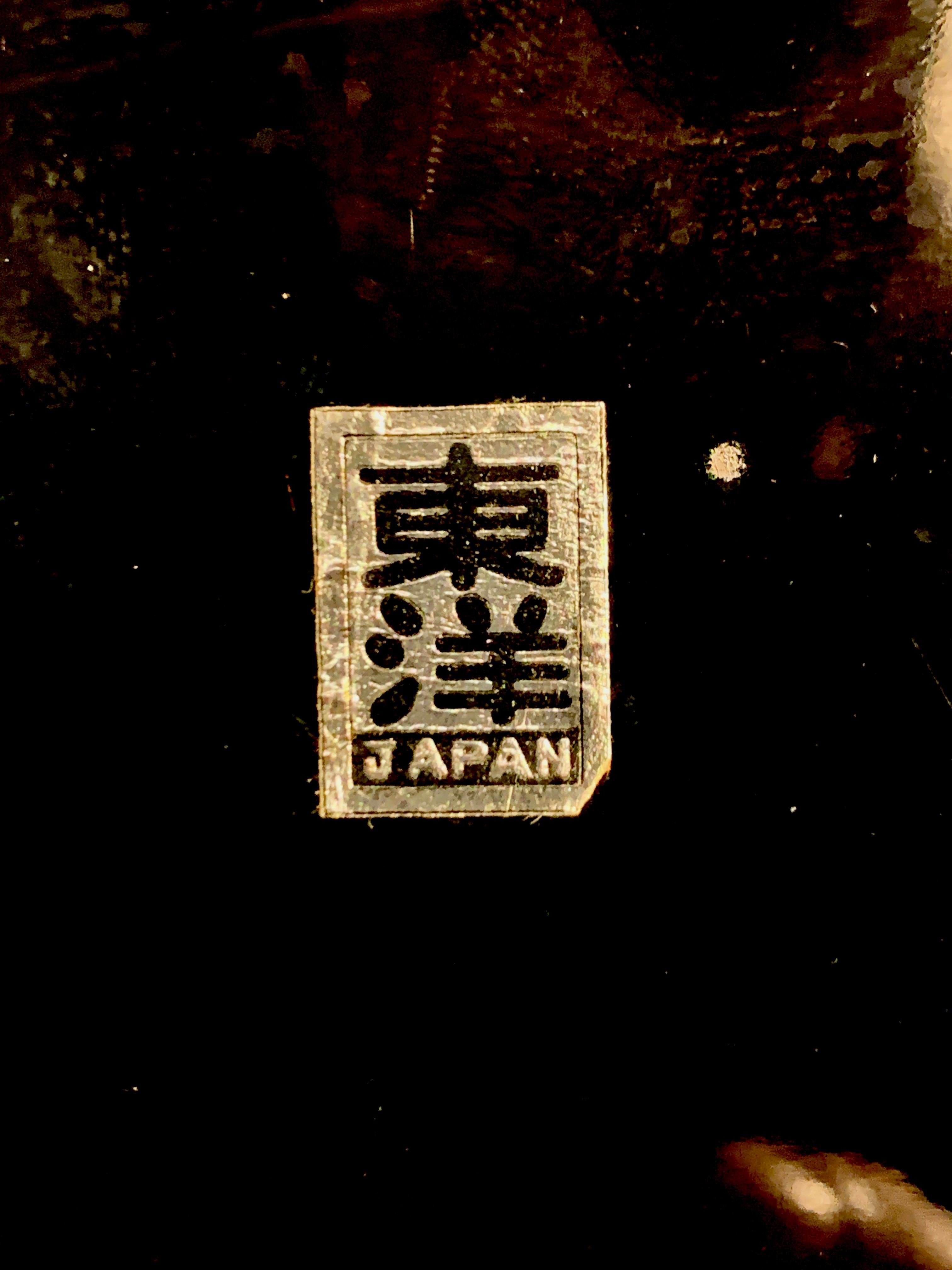 Japanisches bemaltes Bronze-Okimono eines Kürbises von Toyo, Showa-Ära, 1960er Jahre, Japan im Angebot 9