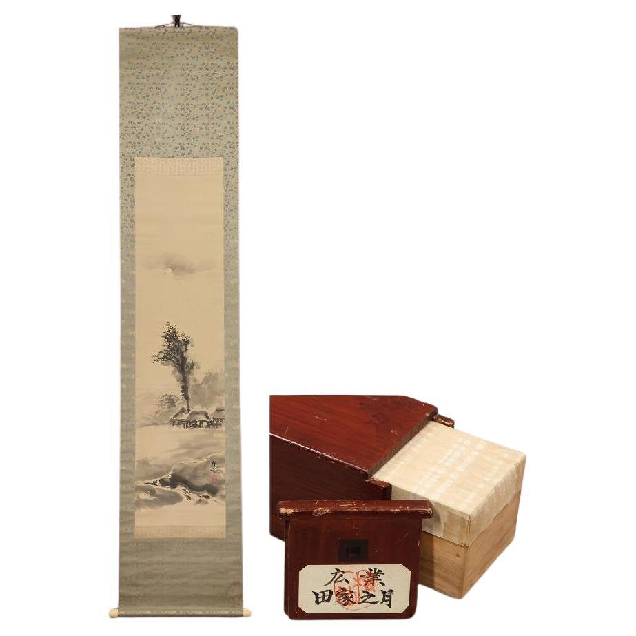 Peinture japonaise 19ème rouleau Meiji Hiroyo Terasaki Paysage Shijo School