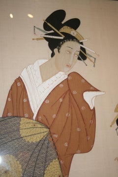 Japanese Painting on Silk