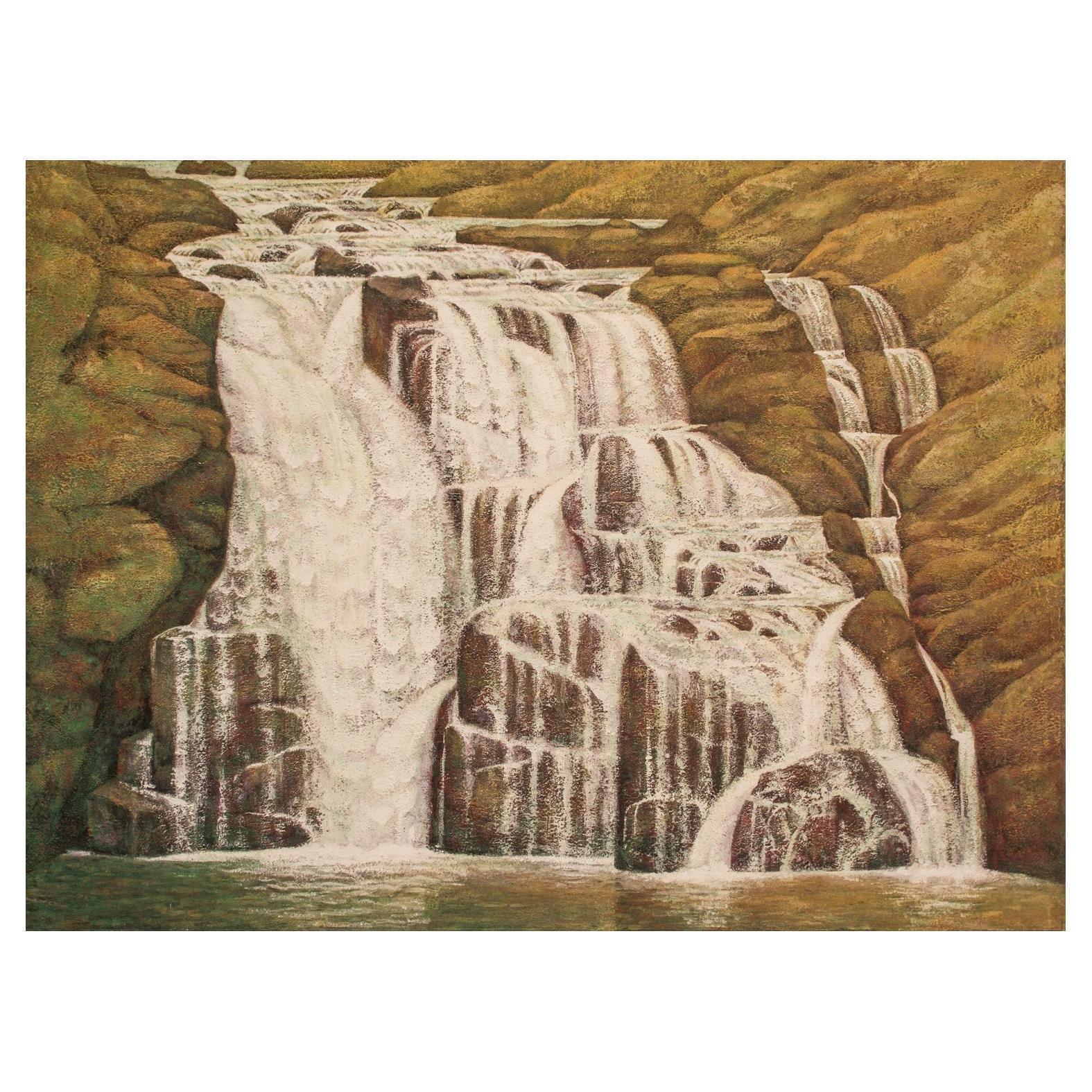 Japanese Painting: Taki 'Waterfall'