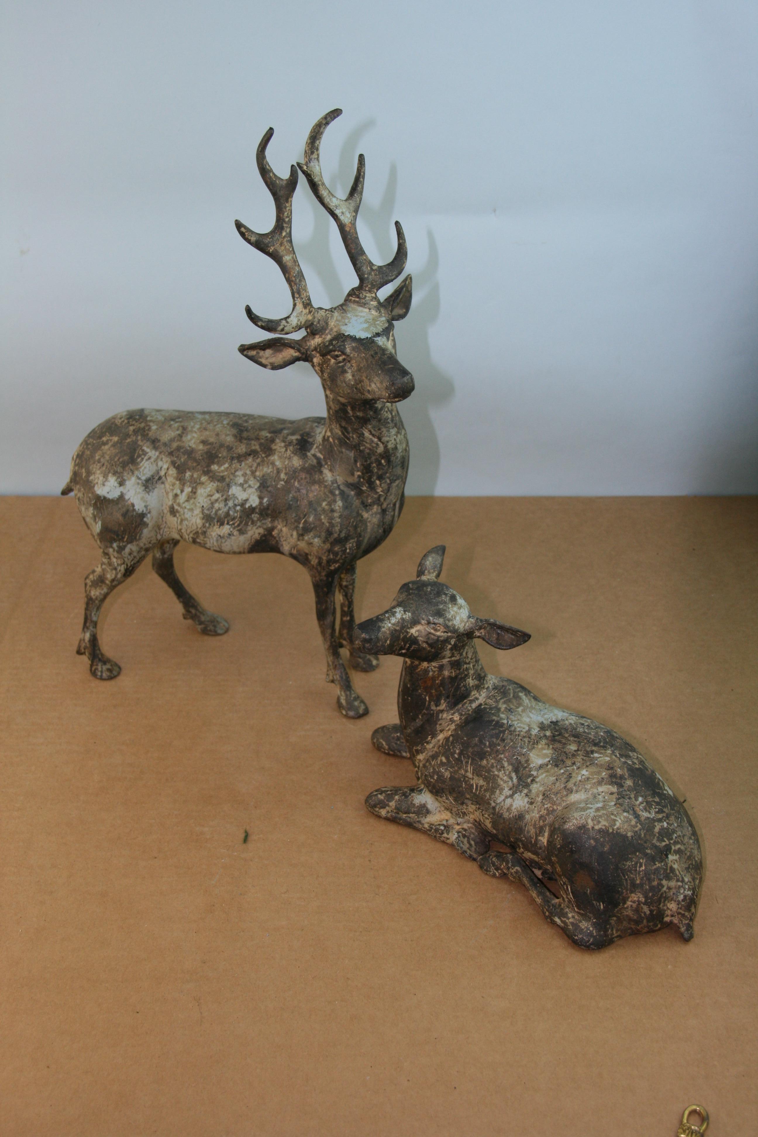 deer sculptures for garden