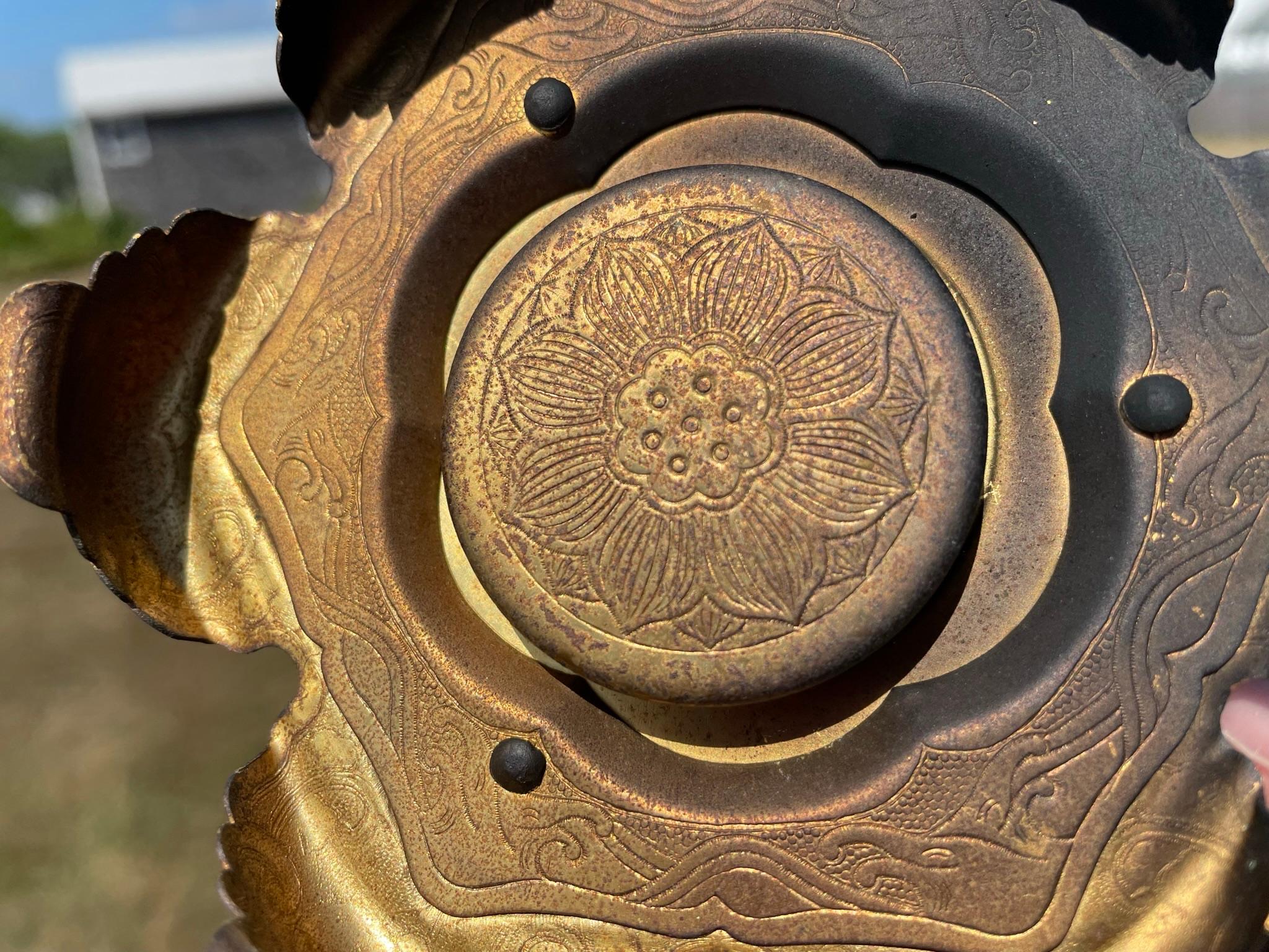 Japanese Pair Gilt Gold 