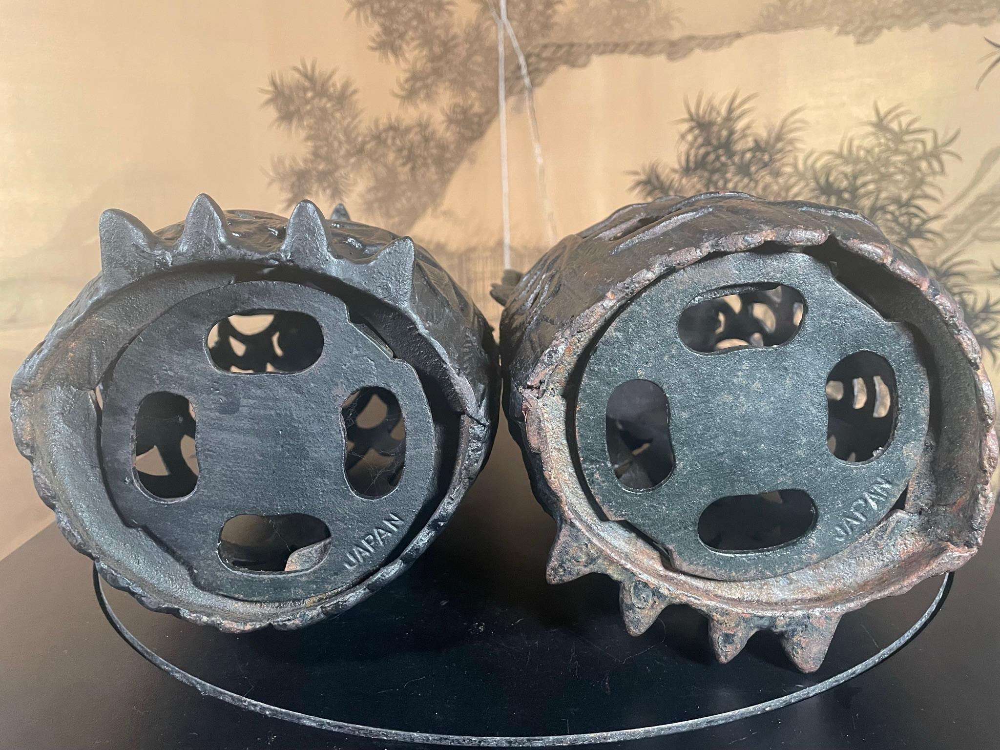 Japanese Pair Massive Antique over Sized 