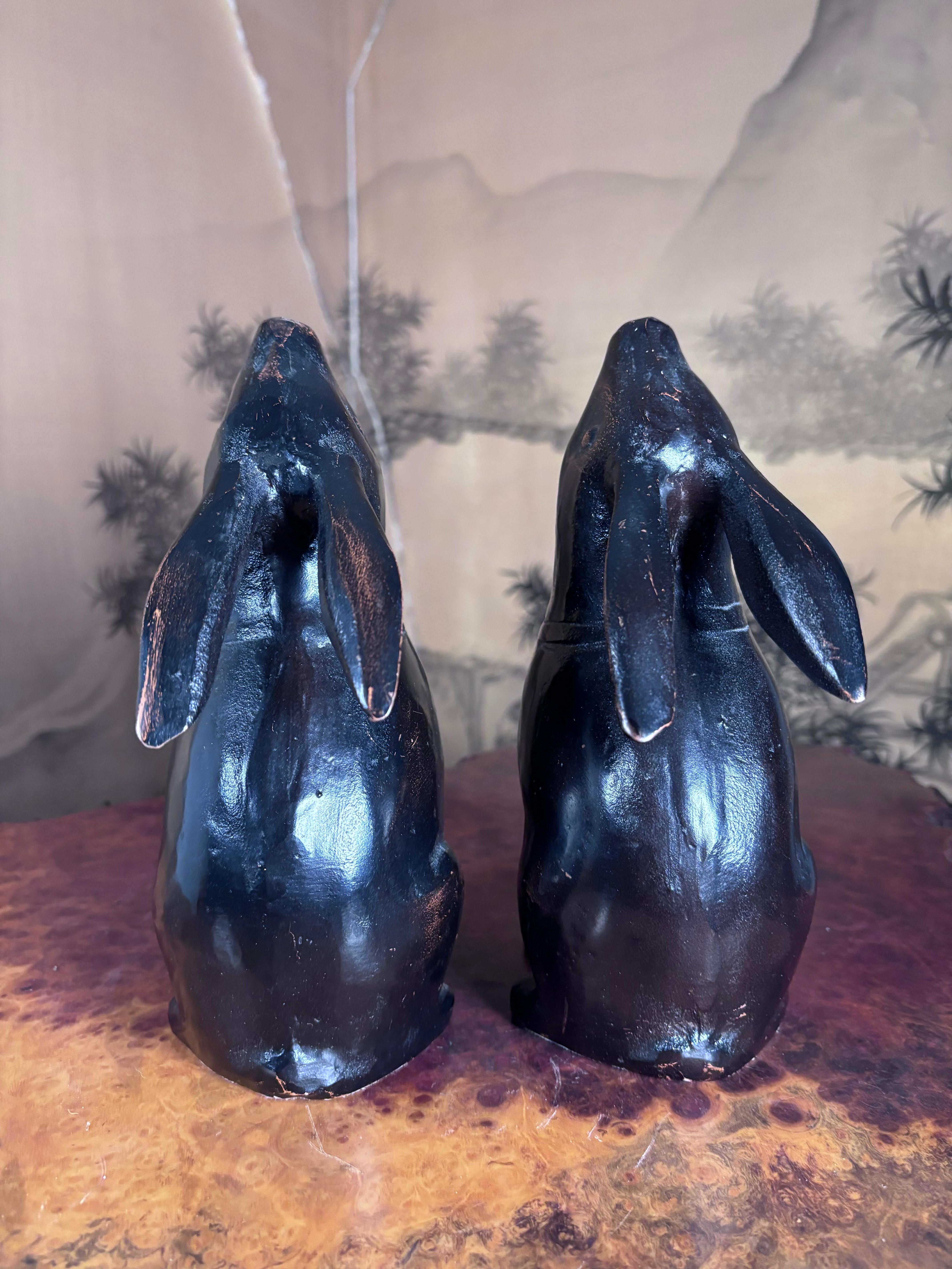 Japanese  Pair Nieman Marcus Labeled Bronze 