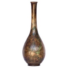 Japanese Patinaed Bud Vase