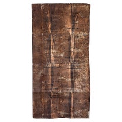 Japanese Persimmon-Dyed Paper Curtain, Taisho Era, Japan