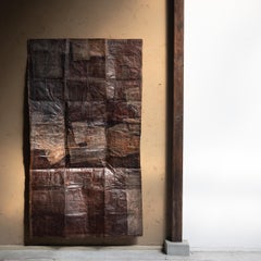 Japanese Persimmon-Dyed Washi Paper, Meiji Period, Japan