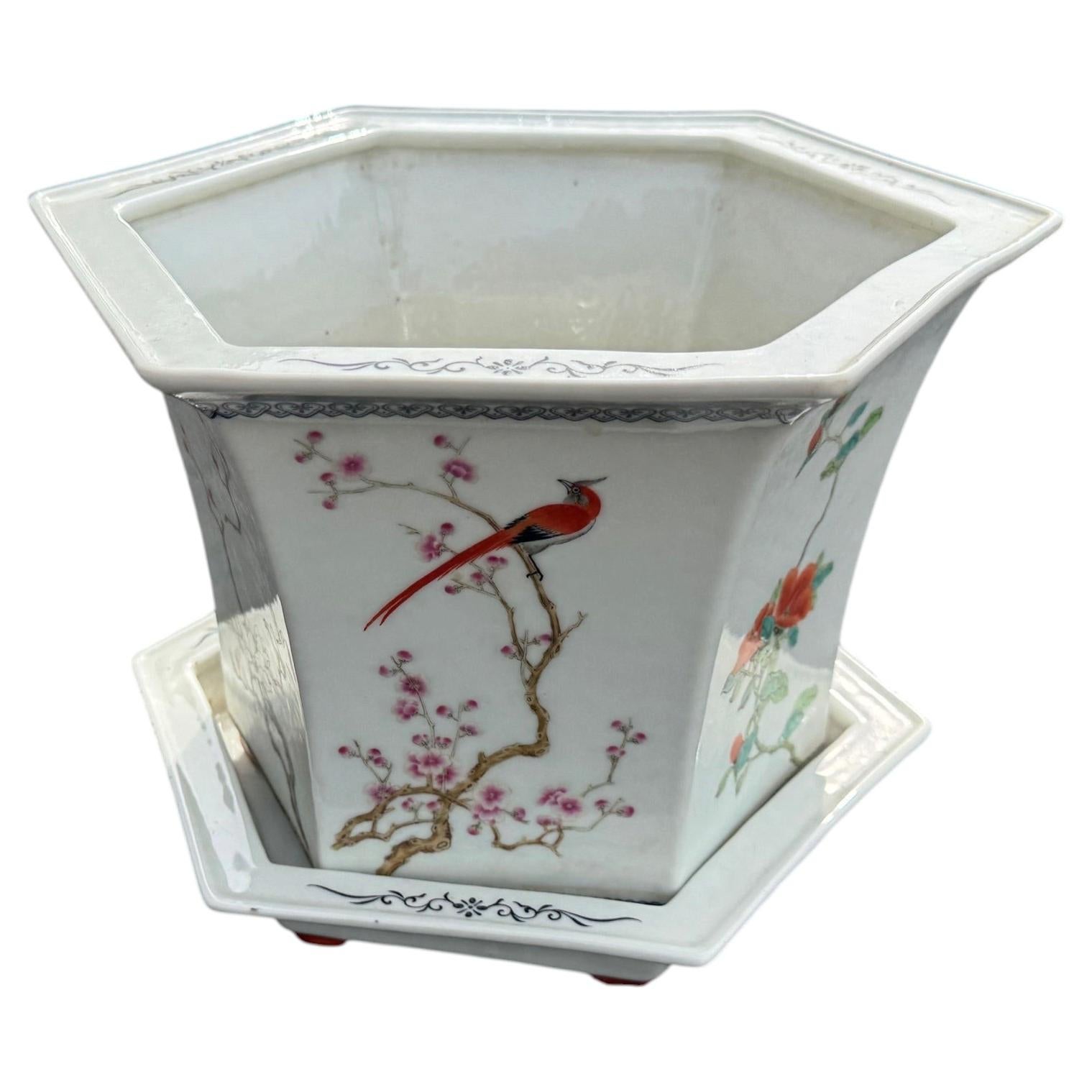 Vaso per piante giapponesi con vassoio in vendita