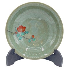 Japanese Porcelain Bowl Imari ware Nabeshima Kosen gama Camellia 2000s