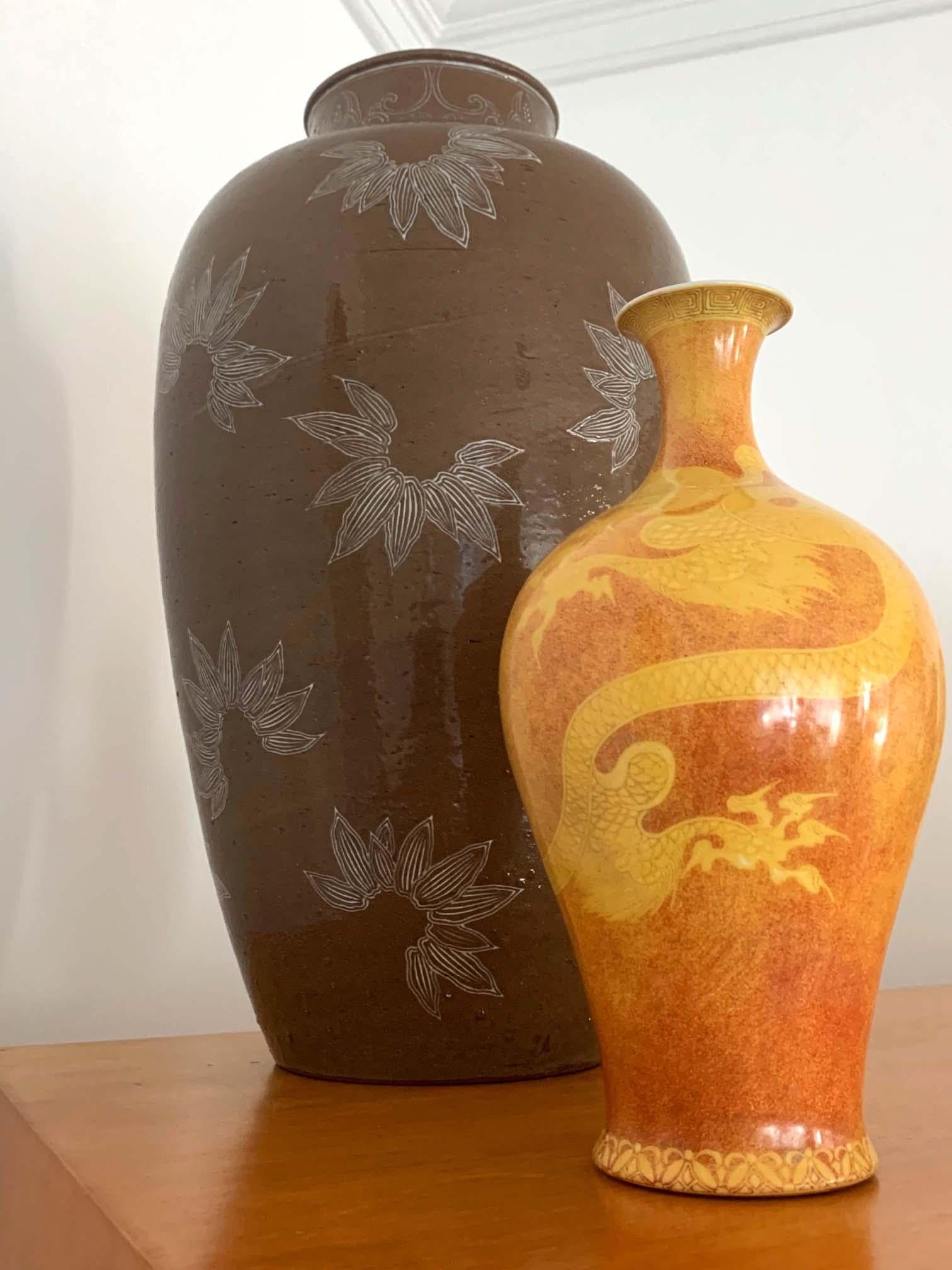 Japanese Porcelain Dragon Vase by Makuzu Kozan Meiji Period 8