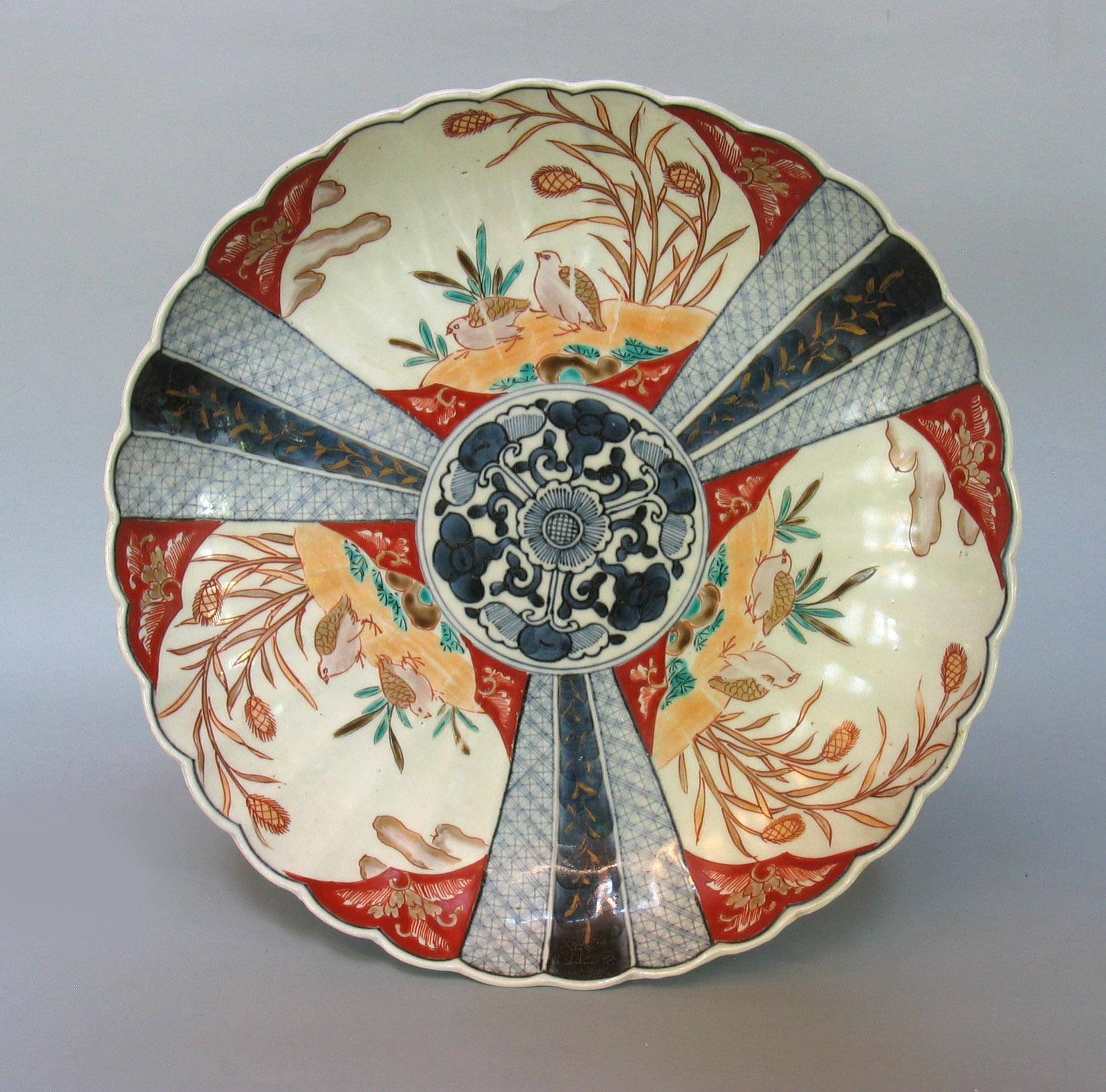 Hand-Crafted Japanese Porcelain Imari Charger 19th Century