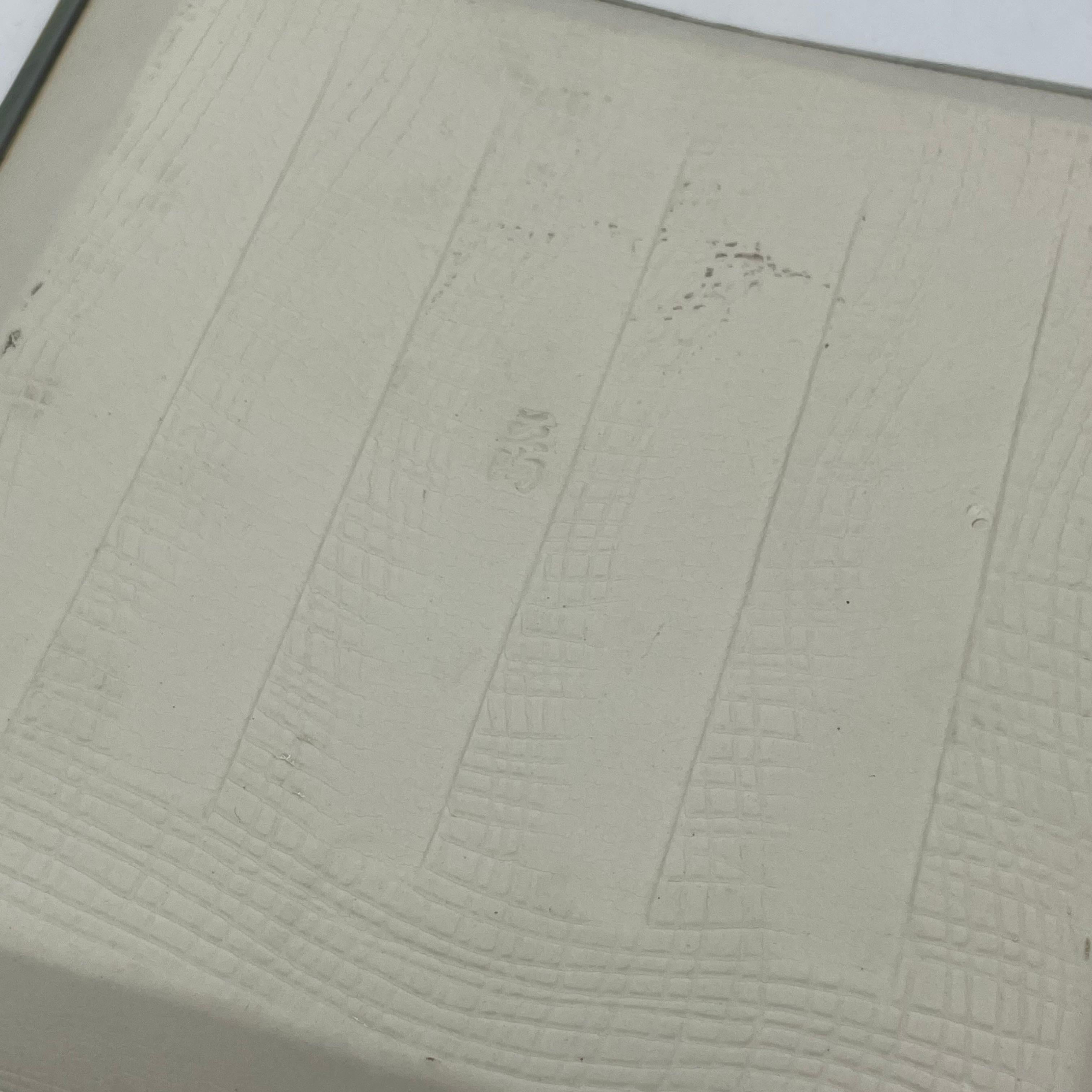 Plato cuadrado de porcelana japonesa Oribe-yaki Kato GOTO Años 2000 Japonés en venta