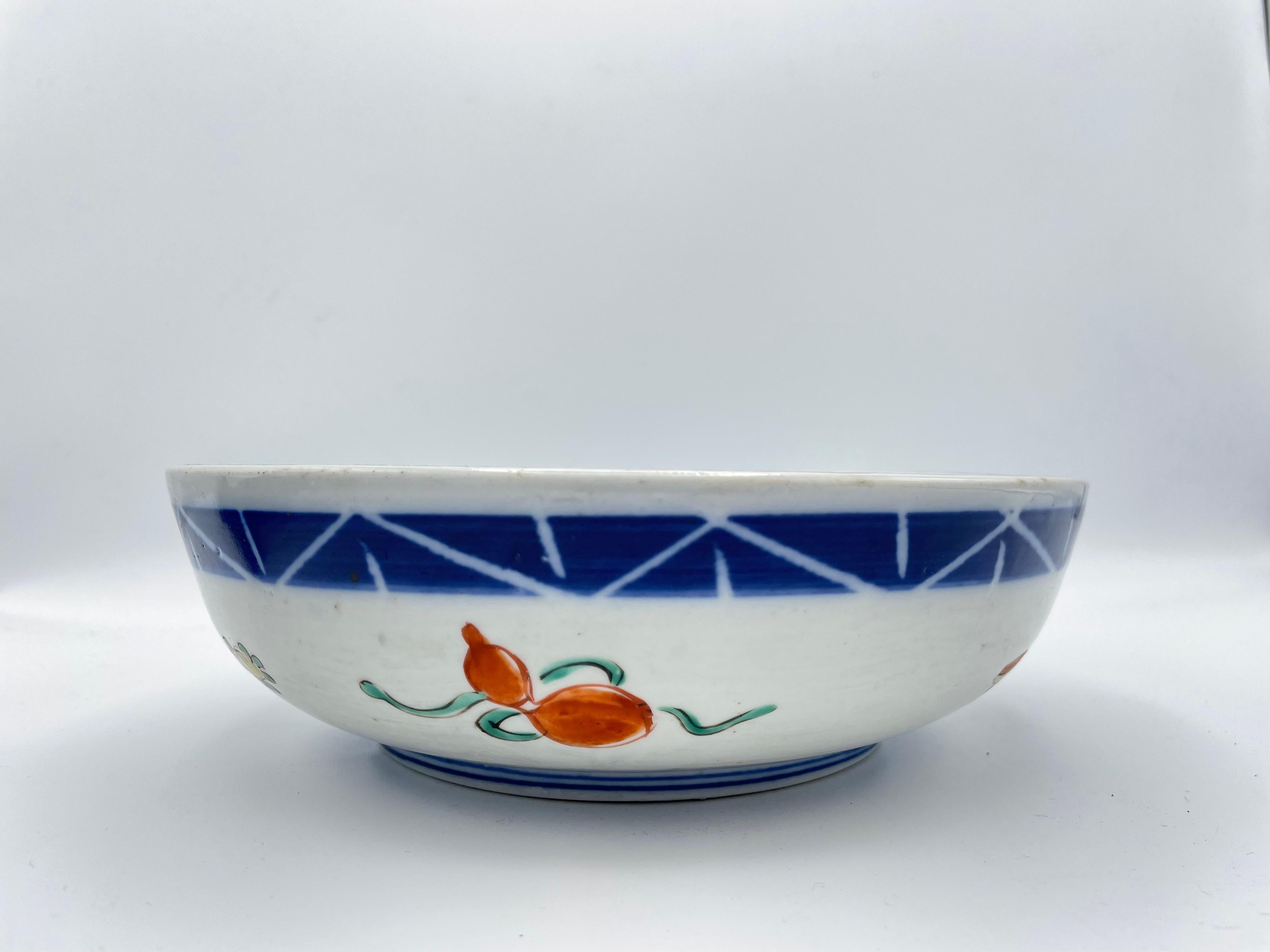 Japanese Porcelain Plate Imari ware Meiji Era 1900s For Sale 3