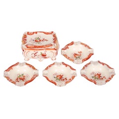 Japanese Porcelain Smoking Set by Takito
