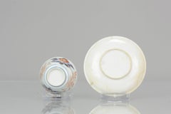Japanese Porcelain Tea Cup Bowl & Saucer Imari Edo Period, 18C